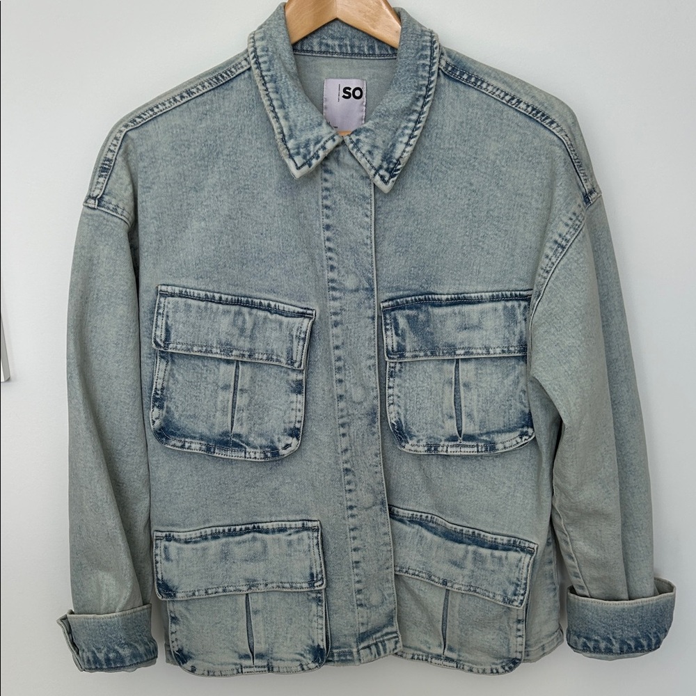 SO Light Blue Denim Jacket - Picture 1 of 5